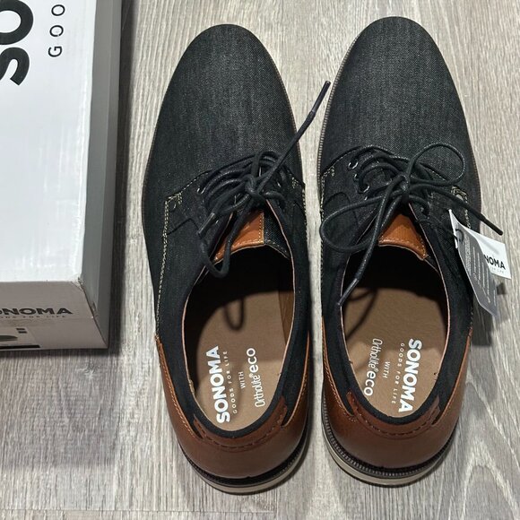 NEW Men’s Sonoma Ortholite Eco Cushion Footbed Blackmesh Trace Shoes Size 12 main image 5